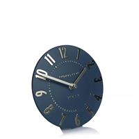 Thomas Kent Mulberry Mantel Clock, 15cm, Midnight Blue