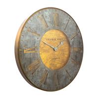 Thomas Kent Florentine Wall Clock, 74cm, Gold