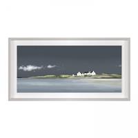 True Blue by Ulyana Hammond Framed Picture, 91x47cm