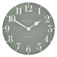 Thomas Kent Arabic Wall Clock, 51cm, Seagrass
