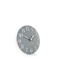 Thomas Kent Arabic Mantel Clock, 15cm, Flax Blue