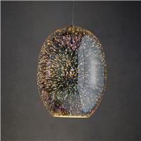 Endon Stellar Pendant Ceiling Light, Chrome