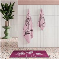 Ted Baker Tulip Bath Towel, Dusky Rose