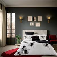 Ted Baker Amund Floral Duvet Set, Super King, Monochrome