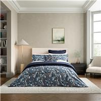 Bedeck of Belfast Albany Duvet Set, Double, Denim Blue