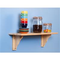 Core Products Pre Sanded Solid Wood Shelf Kit, 58cm
