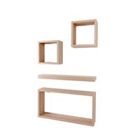 Core Products Hudson 4 Shelf Kit, Light Brown