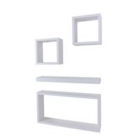 Core Products Hudson 4 Shelf Kit, Matt White