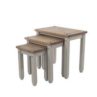 Casa Connor Nest Of Tables, Grey