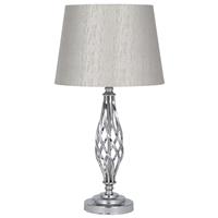 Pacific Lifestyle Jenna Table Lamp, Nickel