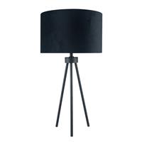 Pacific Lifestyle Tripod Table Lamp, Black