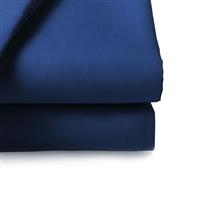 Belledorm 200 Thread Count Fitted Sheet, Single, Navy