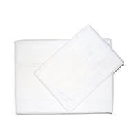 Belledorm 400 Thread Count Egyptian Cotton Flat Sheet, Super King, Cream