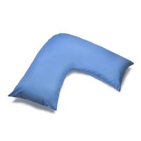 Belledorm 200 Thread Count V Shape Pillowcase, Sky Blue