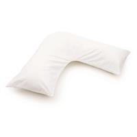 Belledorm 200 Thread Count V Shape Pillowcase, White