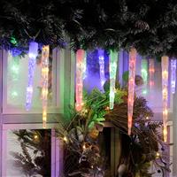 Festive 24 Colour Changing Icicle Christmas Lights