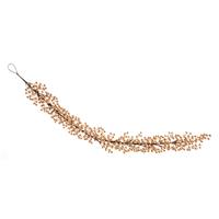 Festive Cluster Berry Garland, Gold