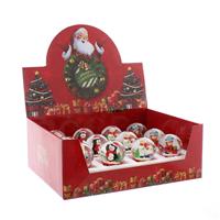 Festive Santa & Pals Mini Snow Globe