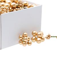 Festive Berry Cluster Pick, Gold