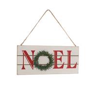 Festive Wooden Noel Decorative Sign