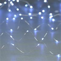 Festive 100 Multi-Function Dewdrop Lights, White