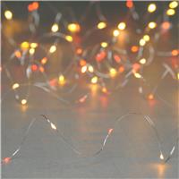 Festive 100 Multi-Function Dewdrop Lights, Red