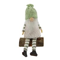 Festive Dangly Legs Gonk Ornament, Green