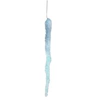 Festive Glitter Icicle Hanging Tree Decoration