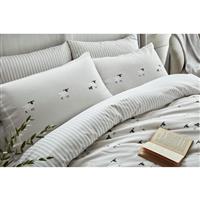 Sophie Allport Sheep Standard Pillowcase Pair, Oatmeal
