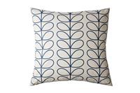 Orla Kiely Linear Stem Cushion, Whale, Small