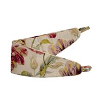 Laura Ashley Gosford Tieback Pair, Cranberry