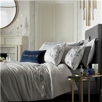 Amanda Holden Audrey Duvet Set, Super King, Silver