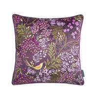 Sara Miller Songbird Cushion, Plum