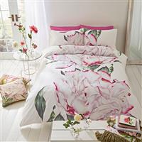 Voyage Maison Parcevall Peony Duvet Set Single, Fuschia