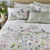 Voyage Maison Morning Chorus Duvet Set, Single, White