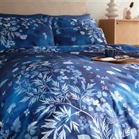 Clarissa Hulse Cyanotype Duvet Set, Single, Ink Blue