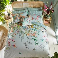 Graham & Brown Ethereal Flora Duvet Set, Double, Dawn