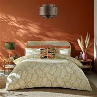 Orla Kiely Wisteria Duvet Set, King, Taupe