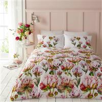 Voyage Maison Heligan Floral Duvet Set, Single, Fuchsia