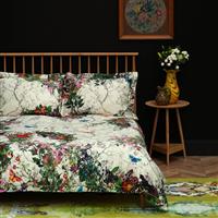 Timorous Beasties Bloomsbury Garden Duvet Set, Double, Dove