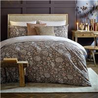 William Morris At Home Double Bough Duvet Set, Double, Heather