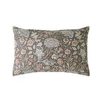 William Morris At Home Double Bough Standard Pillowcase Pair, Heather