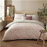 William Morris At Home Sunflower Duvet Set, Super King, Clay