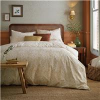 William Morris At Home Marigold Duvet Set, Double, Honey