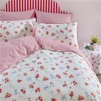 Cath Kidston Rose And Bows Duvet Set, Super King, Multi