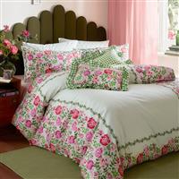 Cath Kidston Dolly Rose Duvet Set, Single, Sage