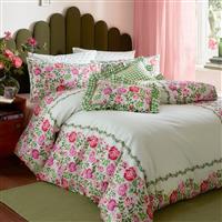 Cath Kidston Dolly Rose Duvet Set, King, Sage
