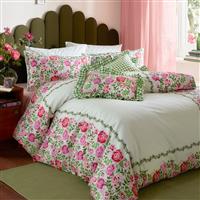 Cath Kidston Dolly Rose Duvet Set, Super King, Sage