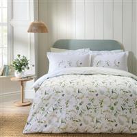 Sophie Allport Wild Floral Duvet Set, Single, Green