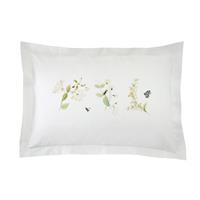 Sophie Allport Wild Floral Oxford Pillowcase Pair, Green